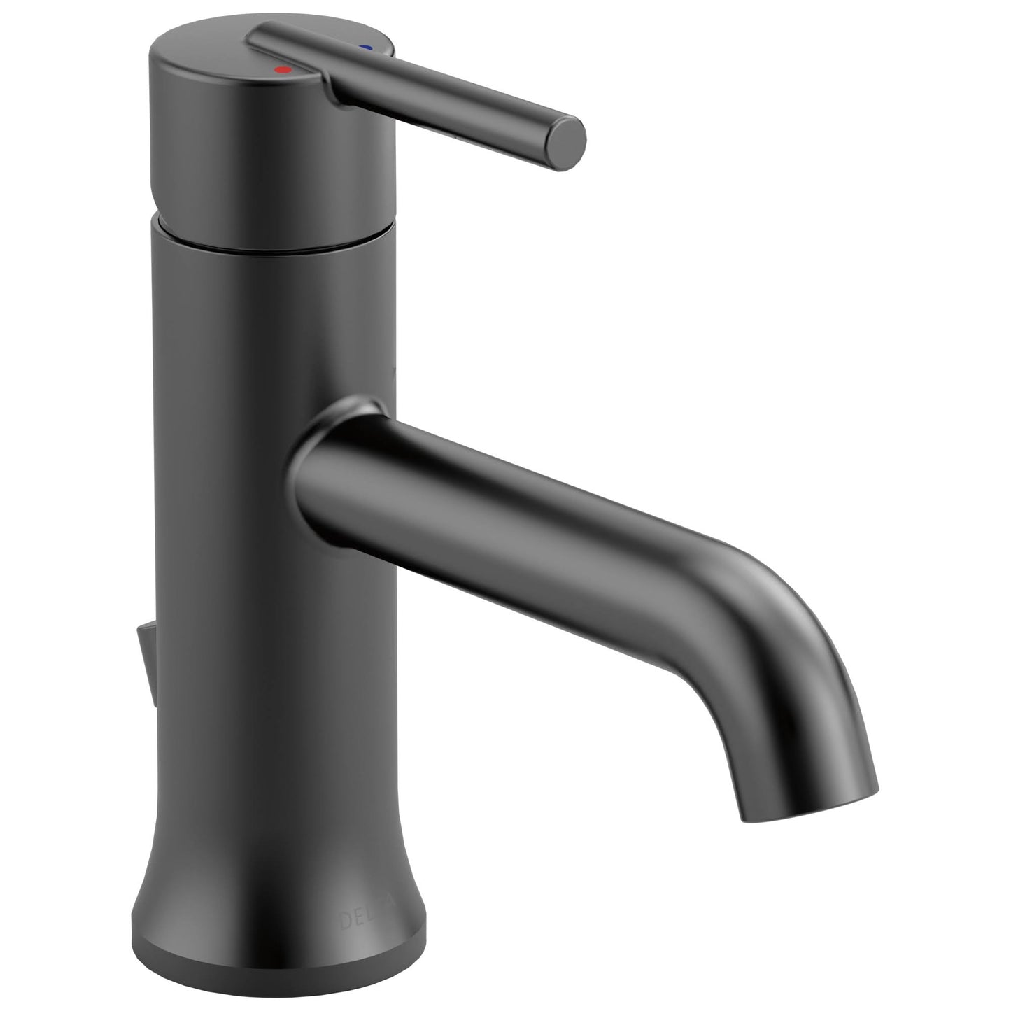 Delta 559LF-BLMPU Trinsic Single Handle Bathroom Faucet Matte Black QFT2_L7DJD80