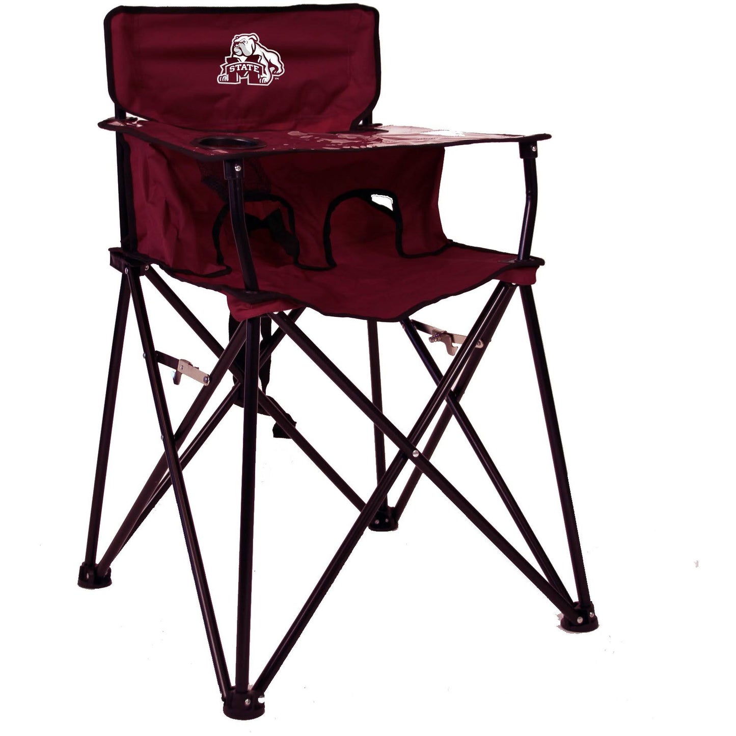 Ciao Baby Mississippi State Collegiate Portable High Chair - Clear RWM7_S1DJX52