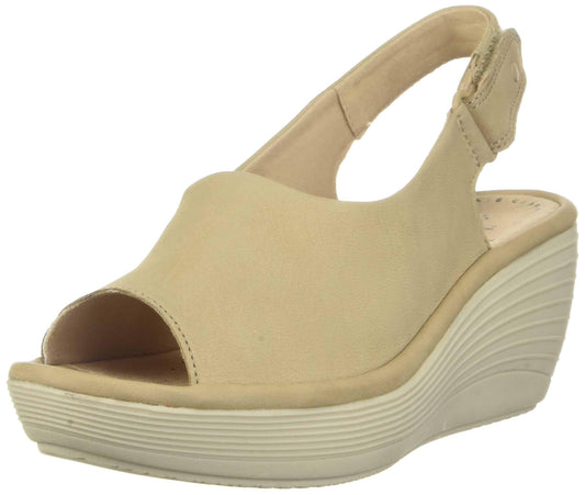 Clarks Womens Reedly Shaina Wedge Sandal PMB2_Z1RIC41