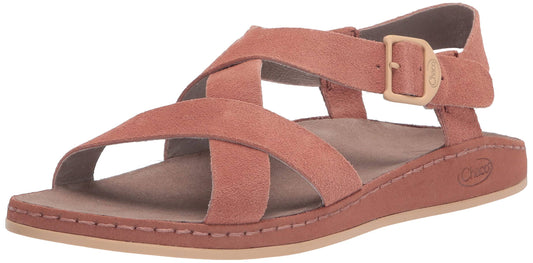 Chaco Womens Wayfarer Suede Clay, Size 12 Medium Width NSQ9_V9WTP64