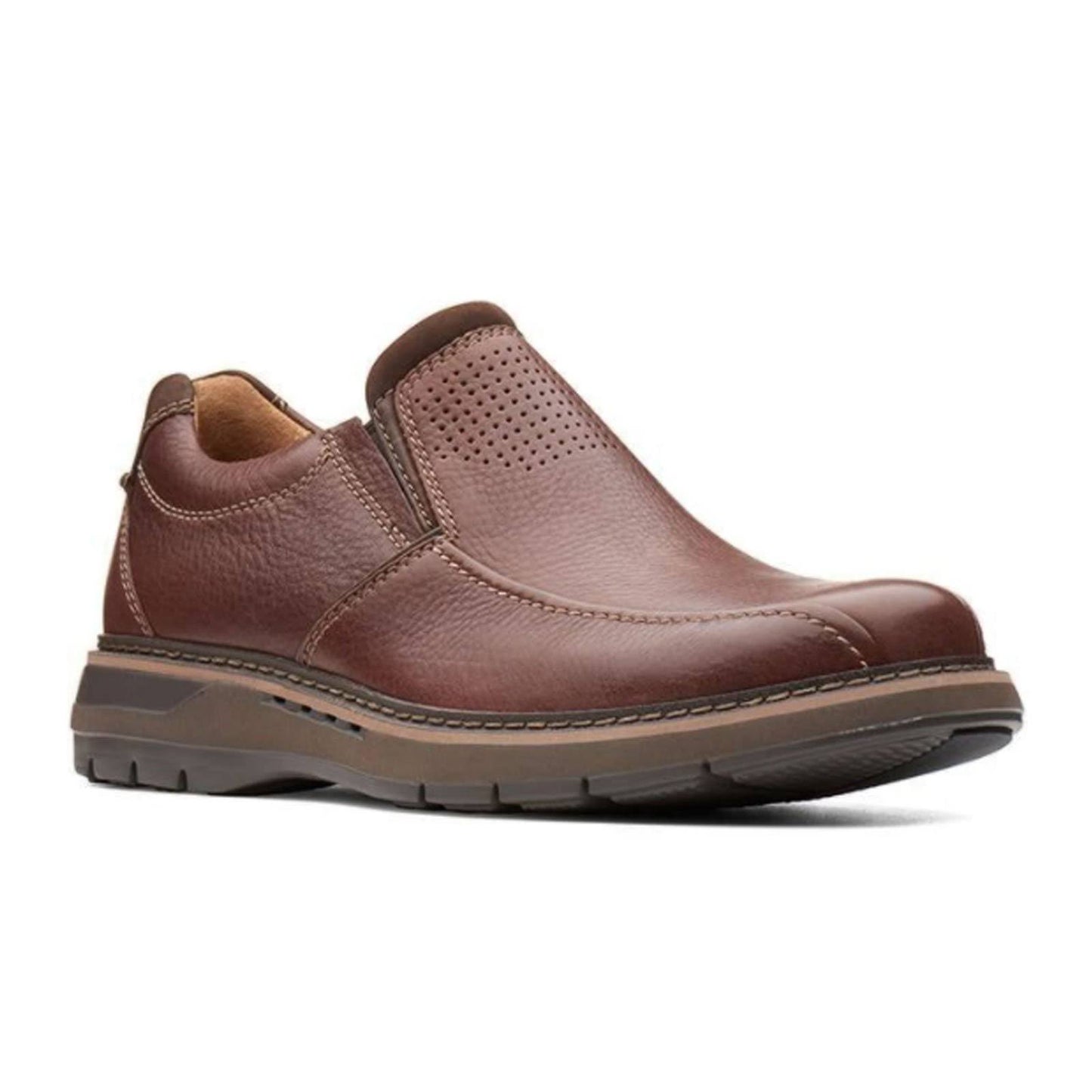 Clarks Mens Un Ramble Step, Mahogany Size: 11 M BOV8_X1JDU07