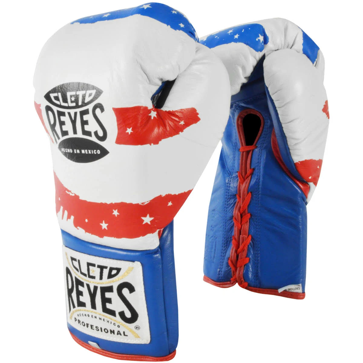 Cleto Reyes Official Lace Up Competition Boxing Gloves - USA SNE4_U4MRP38