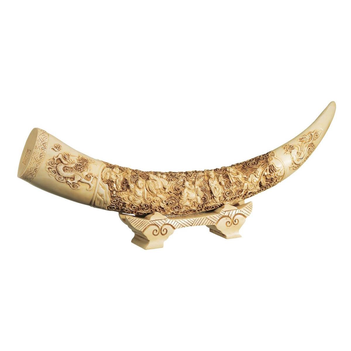 Design Toscano Immortals Tusk Ivory Oliphant PD1429 BYL4_N6RXJ63