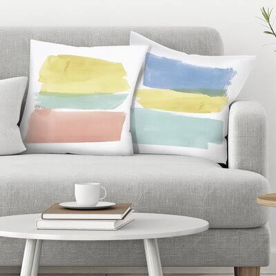 Delectable 2 Piece Throw Pillow Insert Set East Urban Home Size: 18x22 x 18x22 HGZ5_D4DPG69