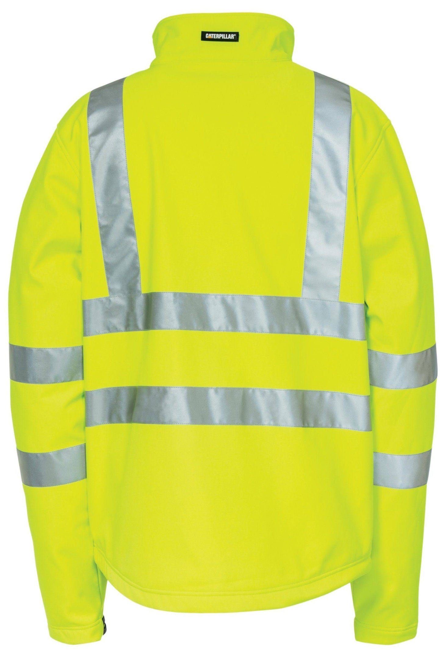 Caterpillar Mens Hi Vis Soft Shell Jacket - Yellow IZJ7_Y1LFO10