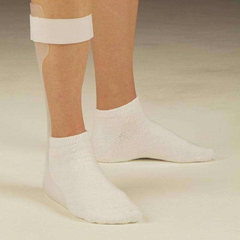 DeRoyal Deluxe Ankle Foot Orthosis, Left, Small - 1 Each NYG3_T5SRL76