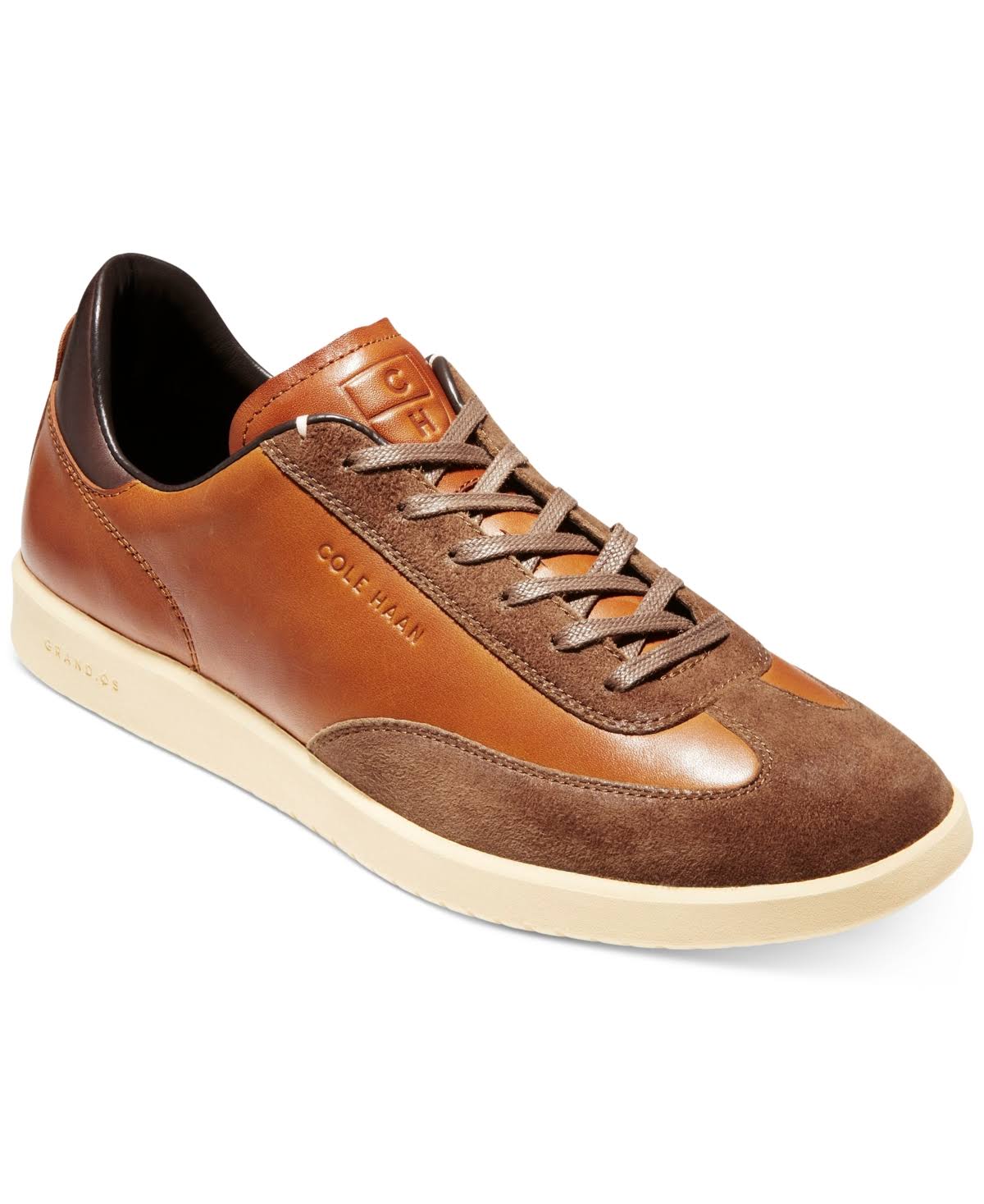 Cole Haan Mens Grandpro Turf Sneaker (British Tan Tumbled-Suede, 10.5 W) EJH2_B3OND80