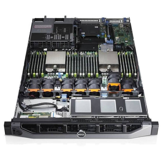 Dell PowerEdge R620 8b SFF E5-2643 Quad Core 3.3Ghz 128GB 2x 300GB H71 WOI6_J5VPG50