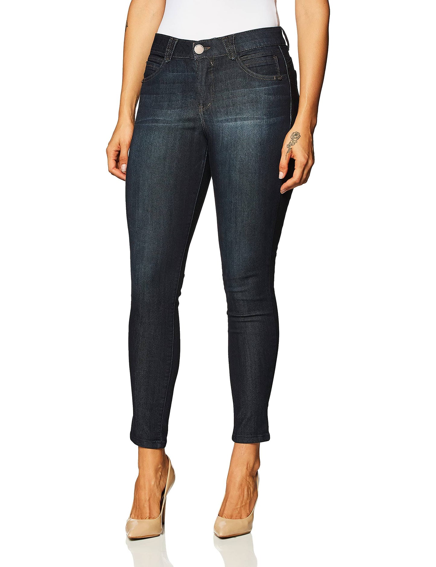 Democracy Womens AB Solution Jegging, Indigo, 2L, Size: 2 Long TTY5_K8YVU62