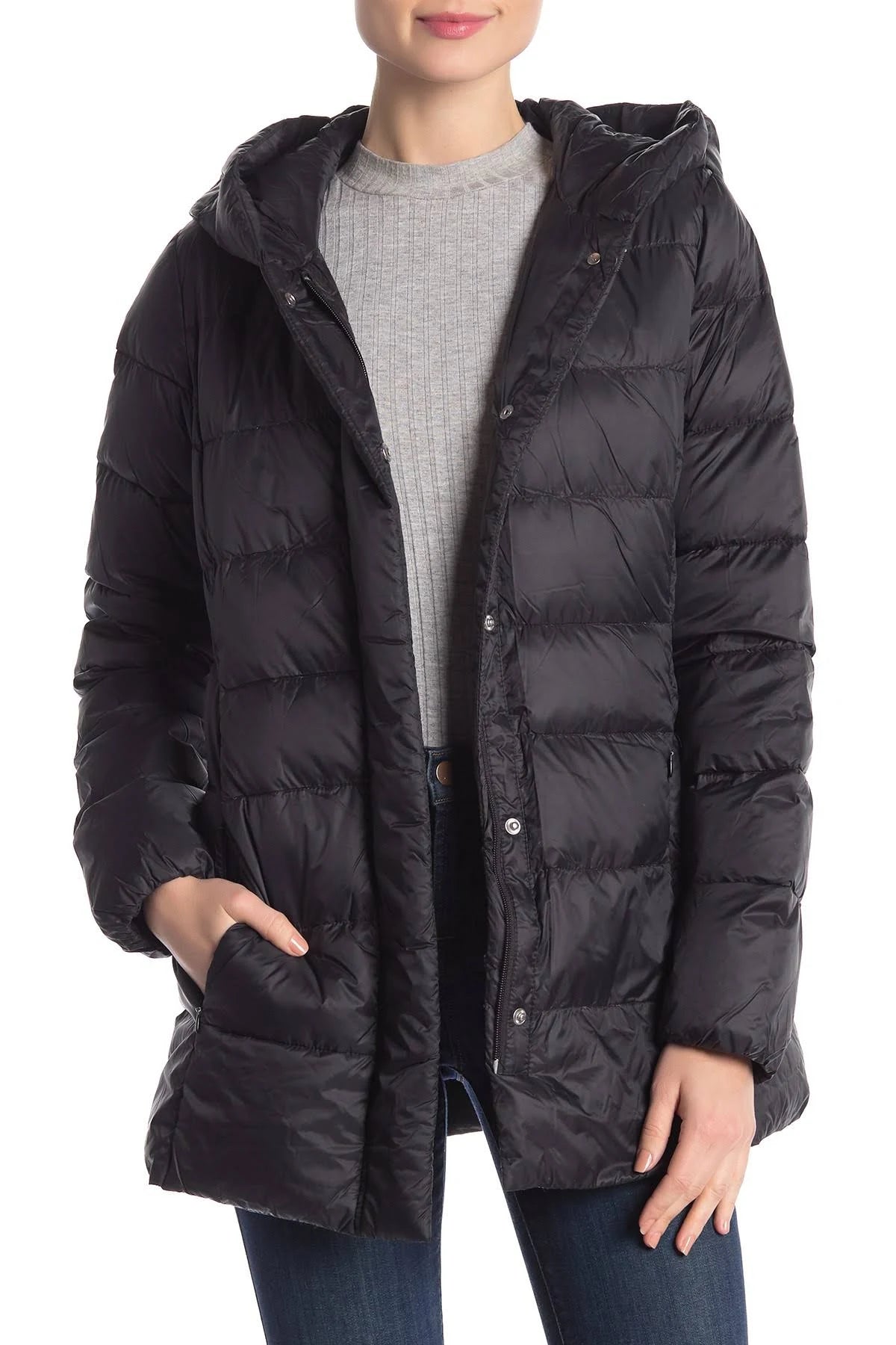 Cole Haan Signature Shawl Hood Packable Down Jacket DED3_O0XEK96