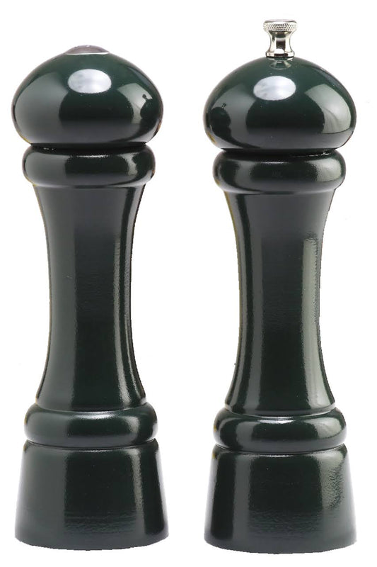 Chef Specialties 08800 8 in. Forest Green Pepper Mill and Salt Shaker Set HXO9_T4EGZ71