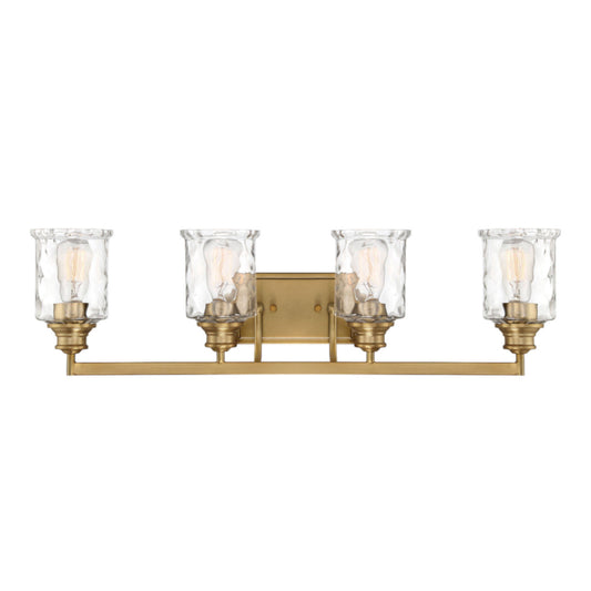 Designers Fountain 96304-BG Drake - Four Light Bath Bar Brushed Gold YPZ8_D5TVG93