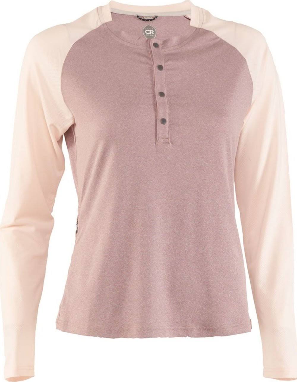 Club Ride Ida Jersey - Elderberry/Dusty Pink, Long Sleeve, Womens OAC3_Q9DBU50