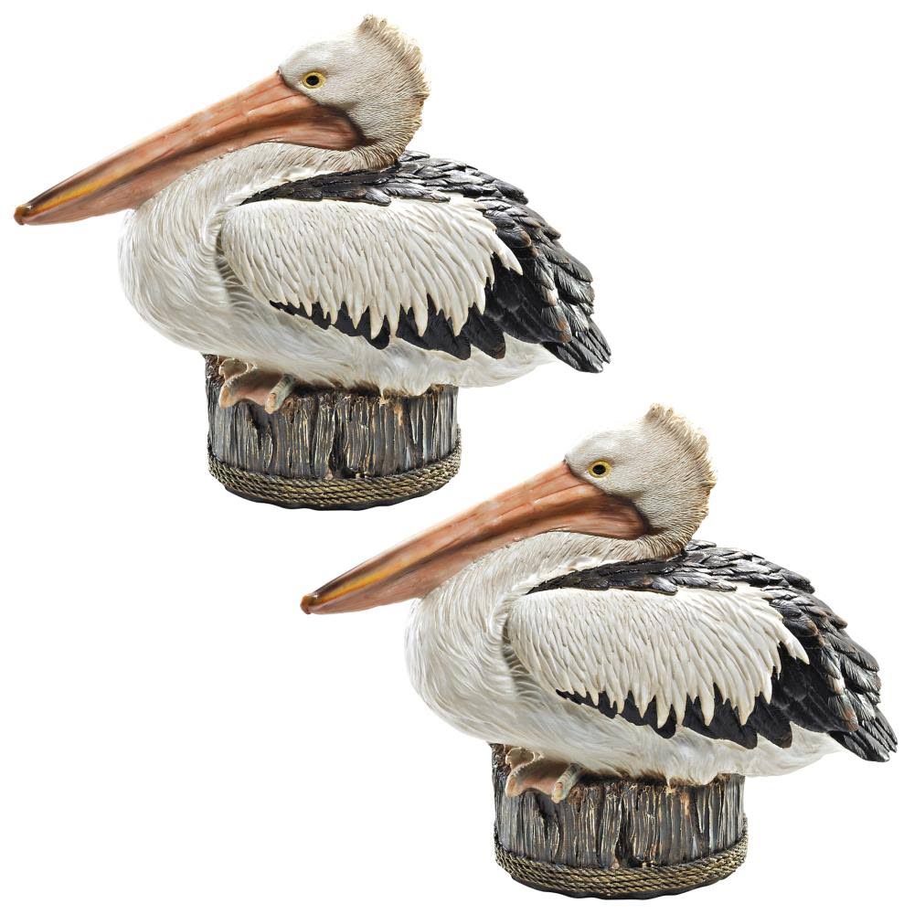 Design Toscano Dock of The Bay Pelican Statue (Set of 2) FEJ8_C2JDC99