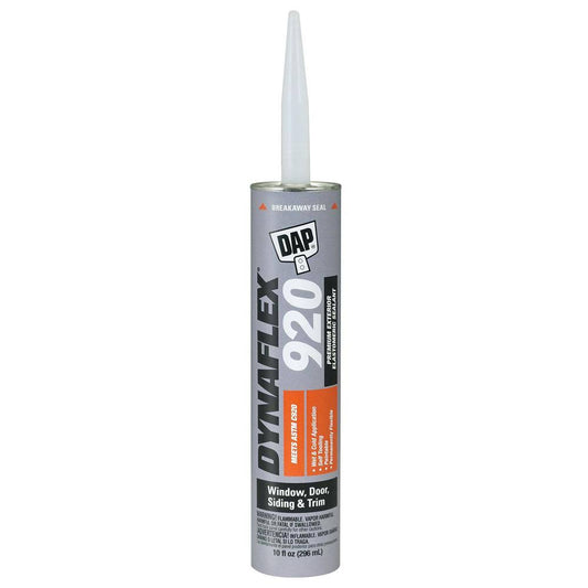 Dap Dynaflex 920 10.1 oz. Beige BE312 WINDOW, Door and Siding Premium Exterior Sealant (12-Pack) MVB0_X5NKH91