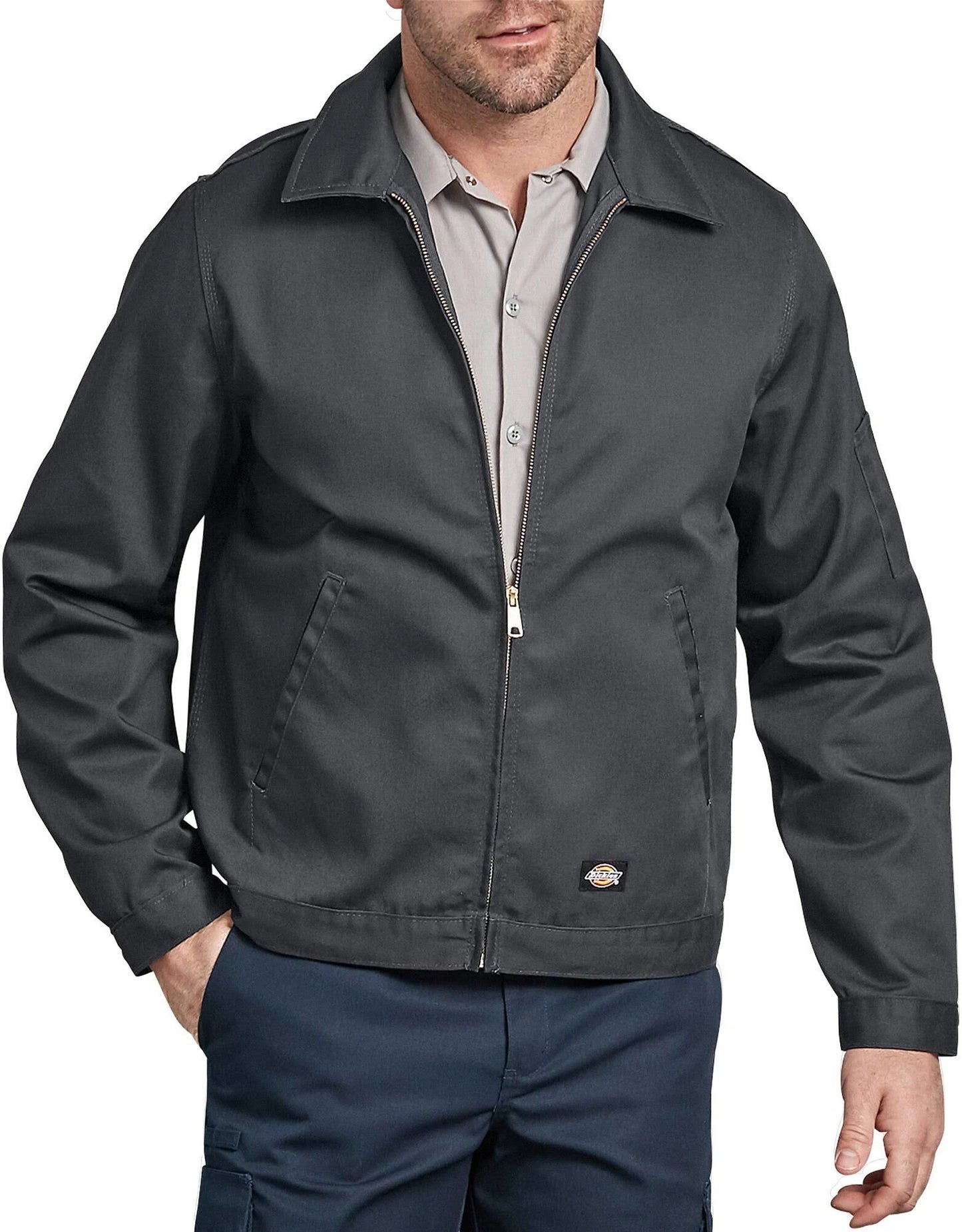 Dickies JT75 Unlined Eisenhower Jacket - Charcoal, 3X NIF8_G8INQ83