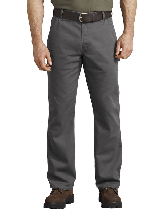 Dickies Mens Duck Carpenter Pants, Stonewash Slate DRO6_E2TMP26