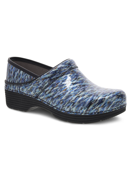 Dansko Womens LT Pro Blue Waves Patent Clog 40 NYG3_B0DCI39