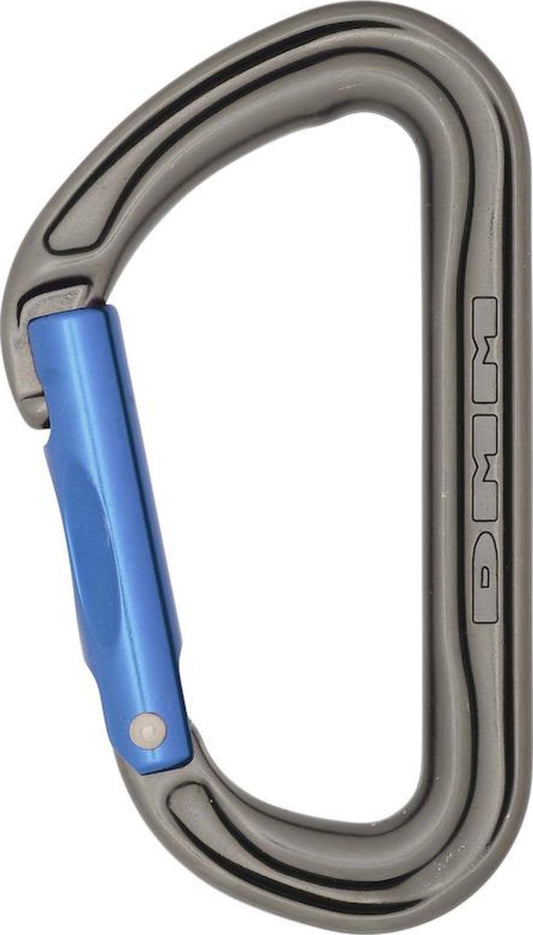 DMM Shadow Straight Gate 6 Pack - Titanium/Blue IGU9_N7PCW42