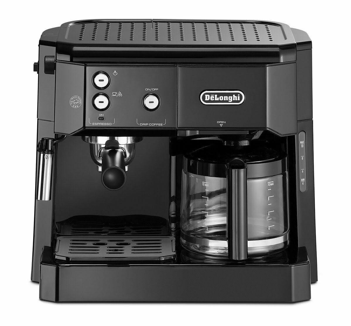 Delonghi BCO411.B Combi Espresso Filter Coffee Maker, Black ICI8_C6OLO31