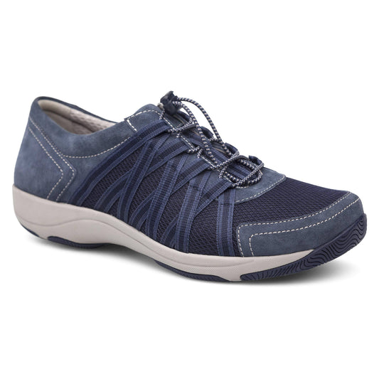 Dansko Womens Honor Wide Blue Suede 42 QBX2_Y9AON05