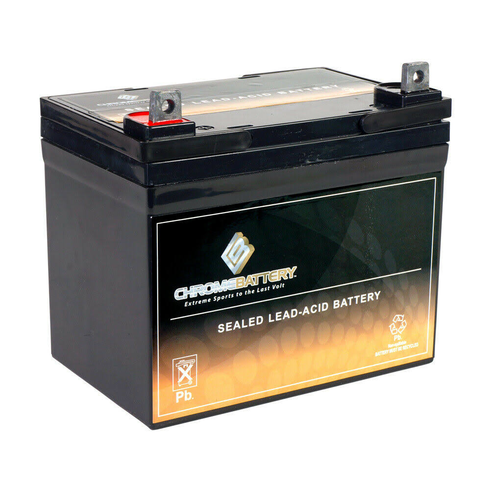 Chrome Battery 12V 35Ah Group U1 Deep Cycle Sealed Battery NVN9_X7PVE03