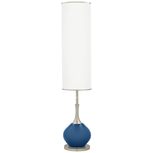 Color + Plus Regatta Blue Jule Modern Floor Lamp HSB6_J5HUO95