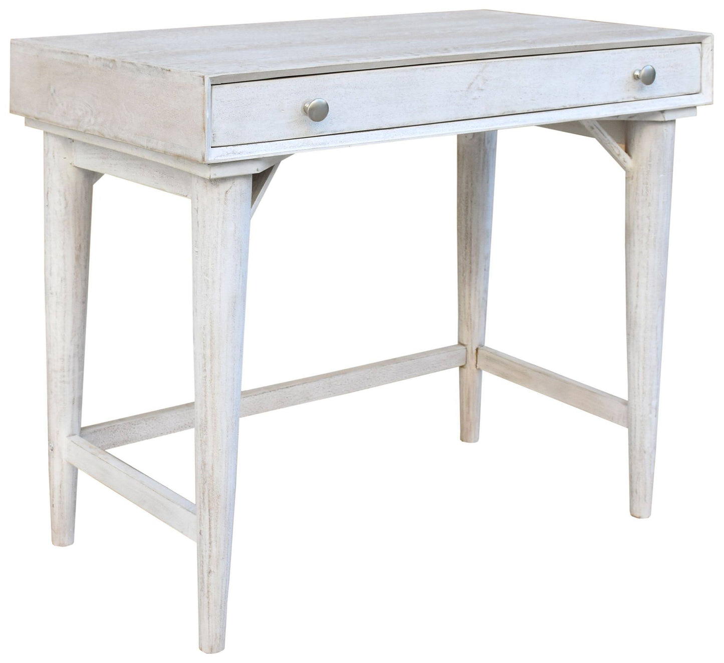 Coast to Coast - One Drawer Writing Desk - Baylor Whitewash - 58112 KIY5_U4SRT75