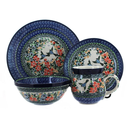 Ceramika Artystyczna Maria 16 Piece Dinner Set Polish Pottery TJL2_C2TVP65