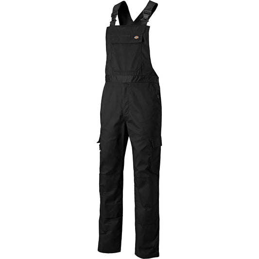 Dickies Everyday Bib and Brace Grey/Black / 40x22 Regular ALR3_Q9EFF29