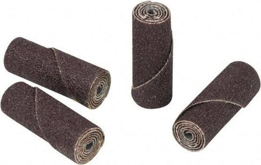 CGW Abrasives 1/2x22 Max Roll Diam x 2x22 OAL, 60 Grit Aluminum Oxide Straight Cartridge Roll - 1/8x22 Pilot Hole Diam, 23,000 M ZJU4_W8LFT45