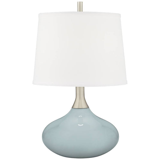 Color + Plus Rain Felix Modern Table Lamp, Blue KZC0_D7JGY94