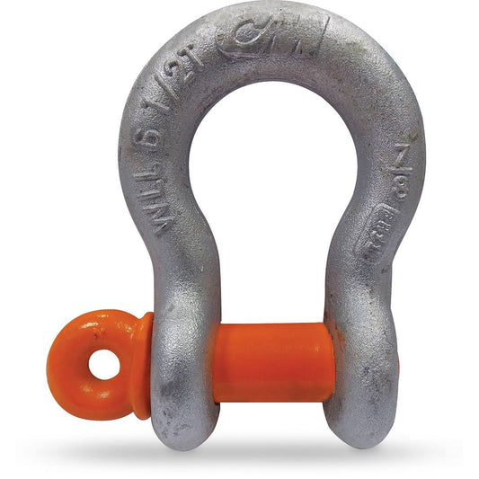 cm 1-1/2x22 Screw Pin Anchor Shackle (WLL 17 Ton) (Hot Dip Galvanized) ZIH1_Y2UML71