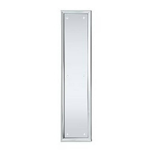 Deltana PP2280U26 Framed Push Plate 3-1/2 inch x 15 inch Polished Chrome ZYM7_H6FLV07