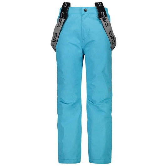 CMP Salopette Twill Ski Trousers Turquoise Blue Kids - 14 SPZ0_U2OKB38