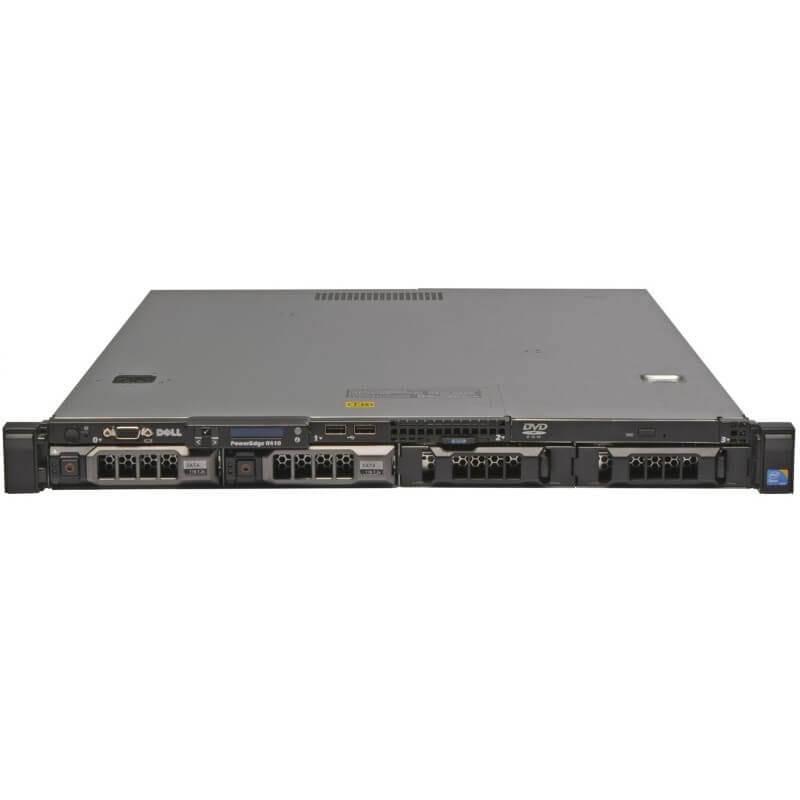 Dell PowerEdge R410 4 x 3.5x22 Hot Plug X5570 Quad Core 2.93Ghz 24gb 2x 500GB H700 2x 500W YCI8_W6EVL64