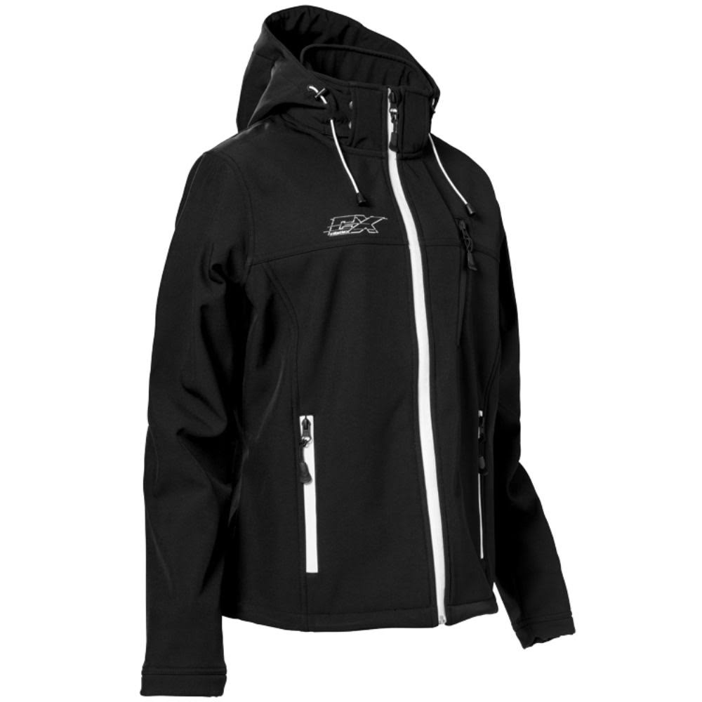 Castle x Womens Barrier G3 Tri-Lam Softshell Jacket Black-White Medium OXH1_A1QXQ56