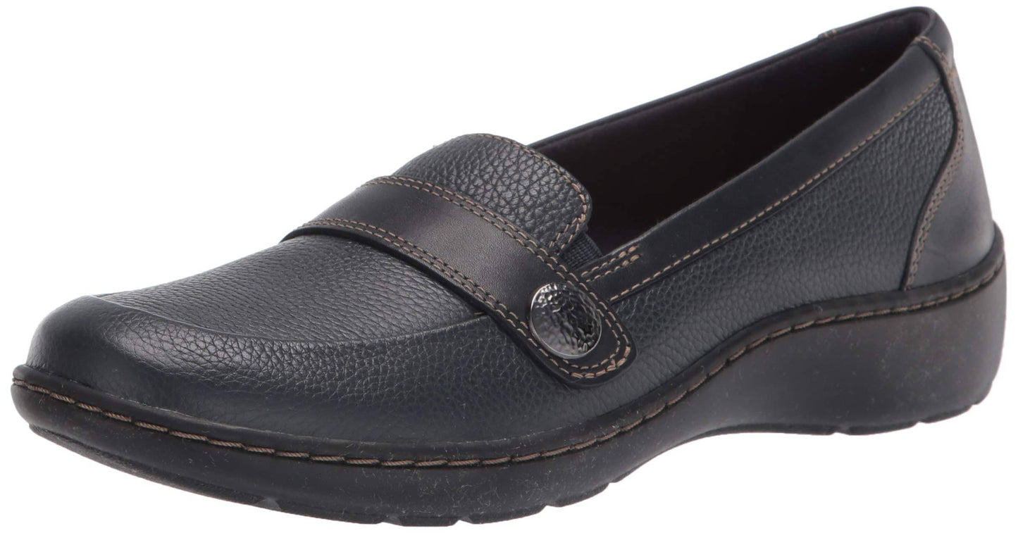 Clarks Cora Daisy 10 Womens Navy NZC0_P3JYZ92