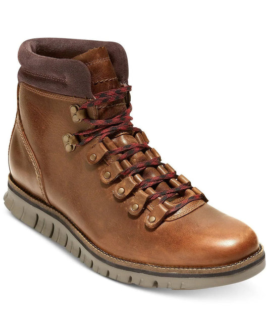 Cole Haan Mens Zerogrand Hiker Waterproof Boots - 8.5 / Brown OPN2_J0XXM62