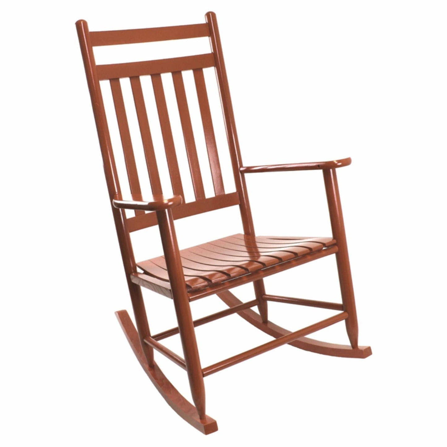 Dixie Seating Penrose Wood Rocking Chair NO. 67S Medium Oak, Brown XKG1_N0EKX56