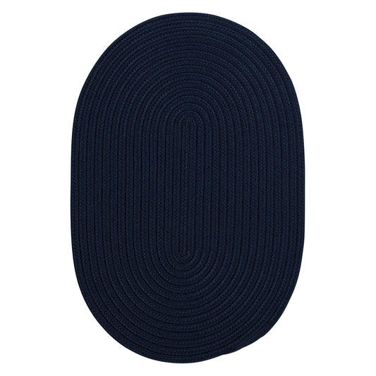 Colonial Mills Port Royale Navy Rug - 5 ft Round UMS2_F7KCX70