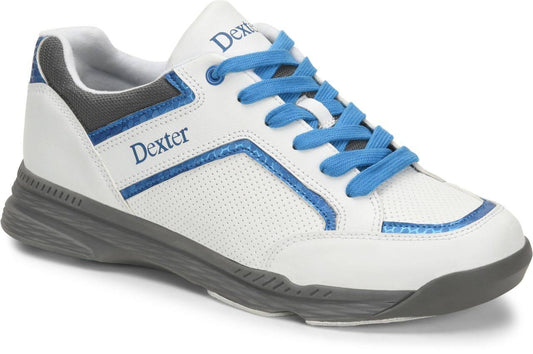 Dexter Bud White/Blue Mens Bowling Shoes - 10.5 FXR1_P9QAV39