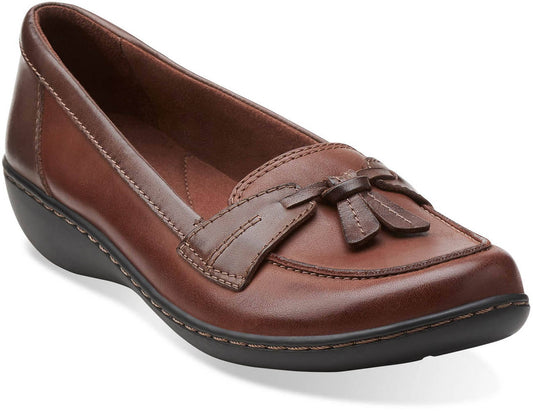 Clarks Ashland Bubble Loafer 10 Womens Brown WVN3_K7YCY81