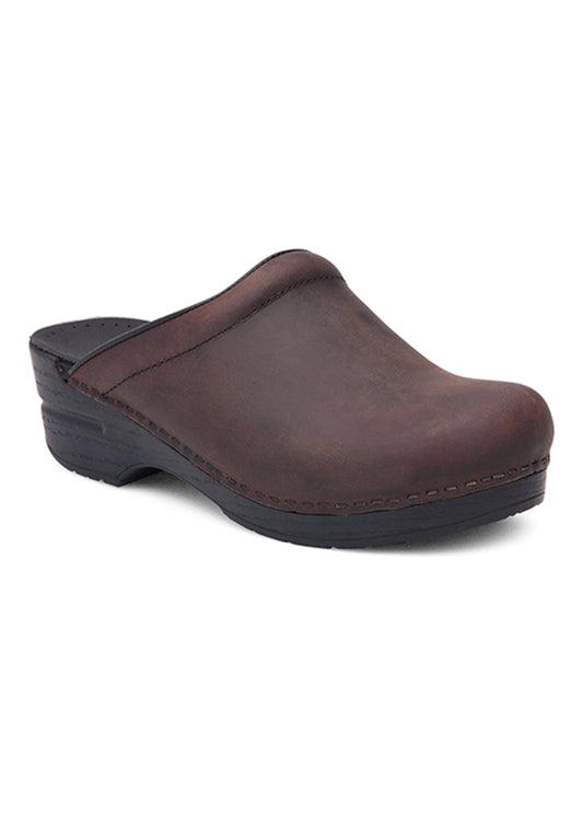 Dansko Sonja Womens Clogs Brown Antique CTH8_J4ZME04