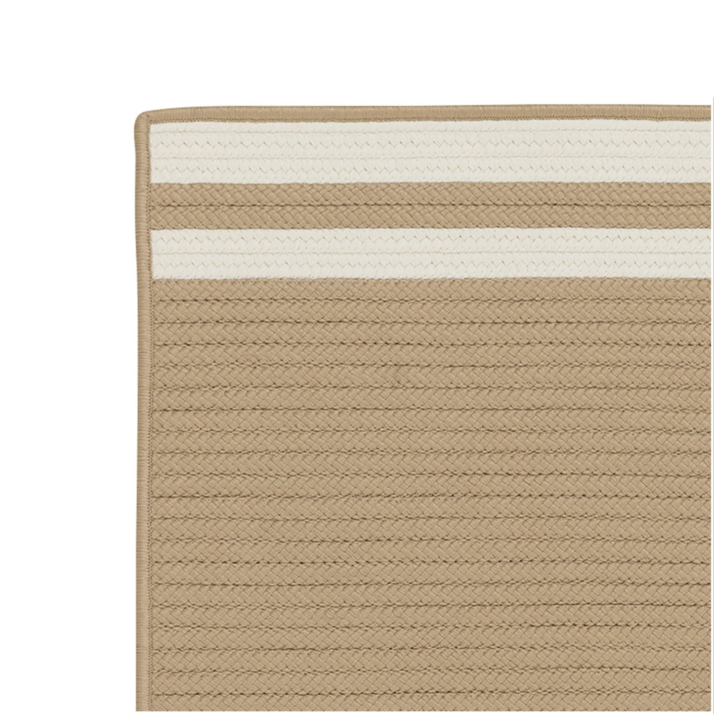 Colonial Mills DE55 Denali End Stripe Ivory 2&x4& Rug FRF6_Q6UDV98