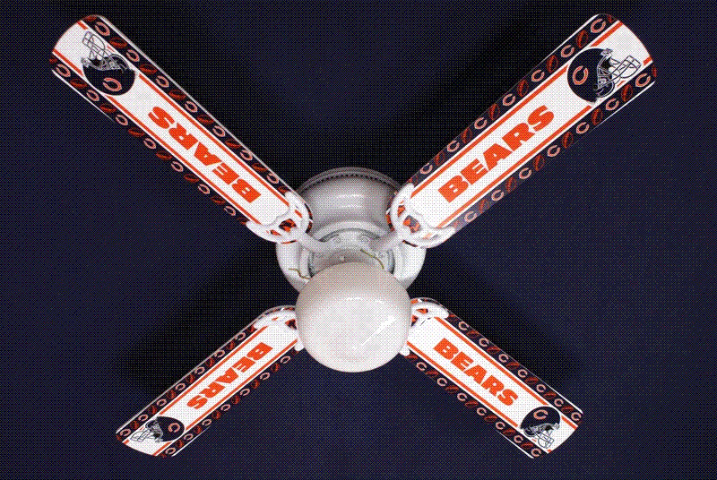 Ceiling Fan Designers 42FAN-NFL-CHI NFL Chicago Bears Football Ceiling Fan 42 in. VXY1_Q5QNB35