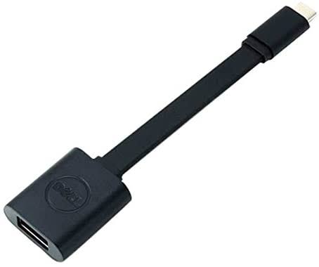 Dell 470-ABNE 0.132m USB C USB A Male Female Black USB Cable HSI2_M4KPJ39