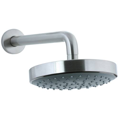 Cifial 221.870.620 Techno Satin Nickel XL Showerhead with 11x22 Arm Flange PLJ3_L1FCO53