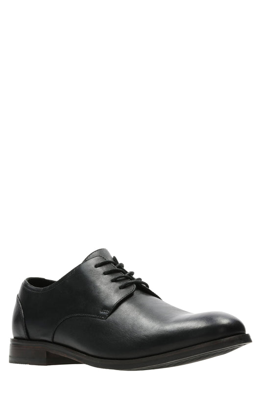 Clarks Mens Flow Plain Toe Oxford, Size: 12, Black Leather VXF9_Q3XRT98