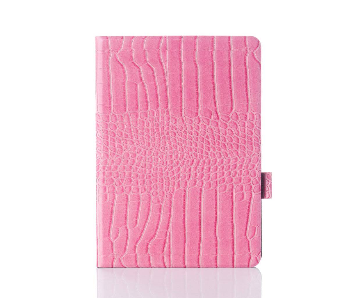 Chic Geeks Faux Crocodile iPad Case - Rose UZR6_P6UKO39